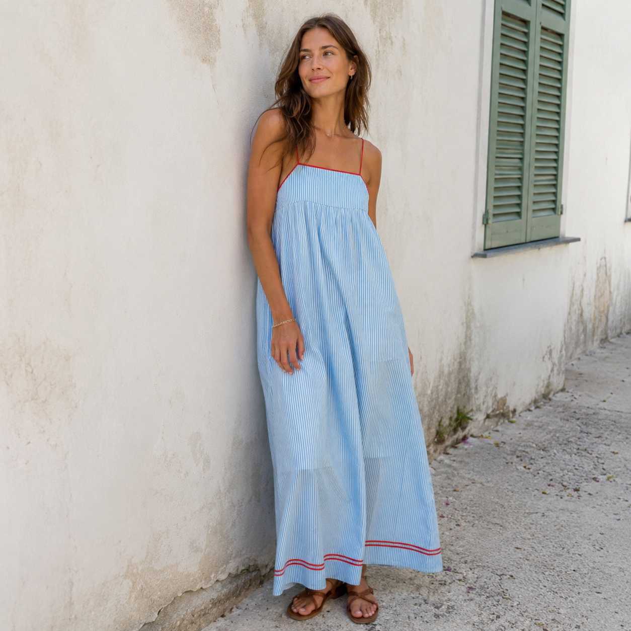 Lidia - Luftiges Sommer-Maxikleid