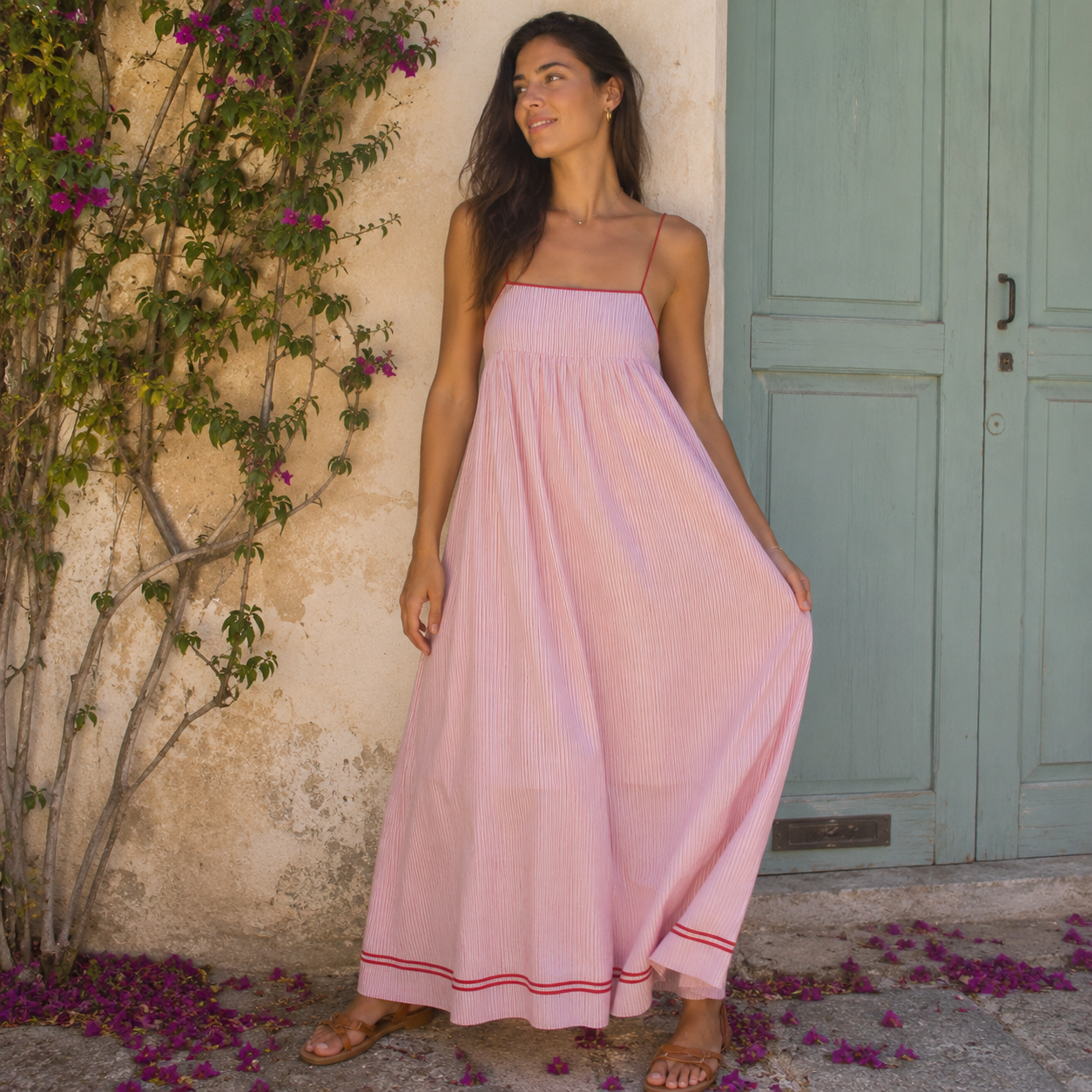 Lidia - Luftiges Sommer-Maxikleid