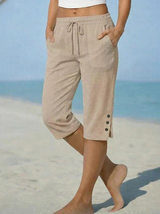 Mavis - Caprihose mit Elastikbund